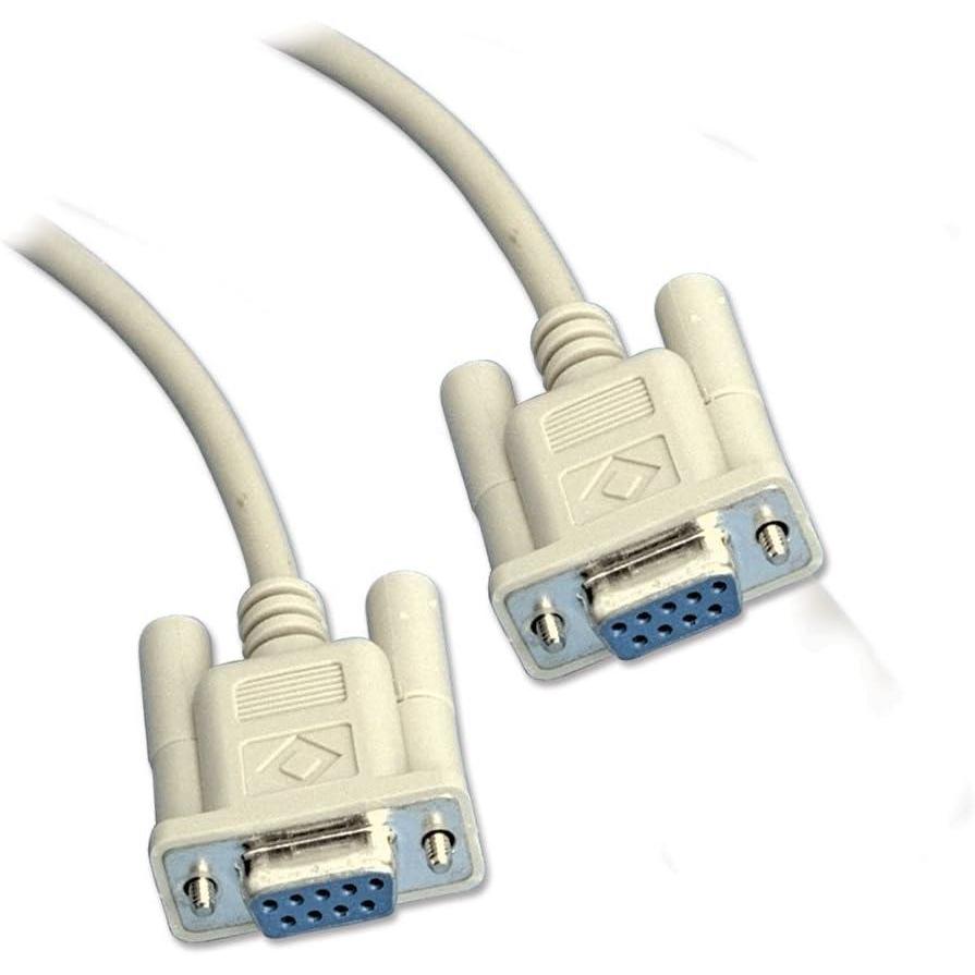 image:imageDB9 Null Modem Cable FF 10ft