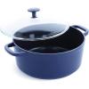5.5QT Dutch Oven with Glass Lid