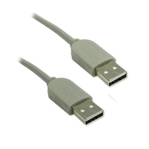 USB 2.0 AA Cable M/M – GY, 6ft